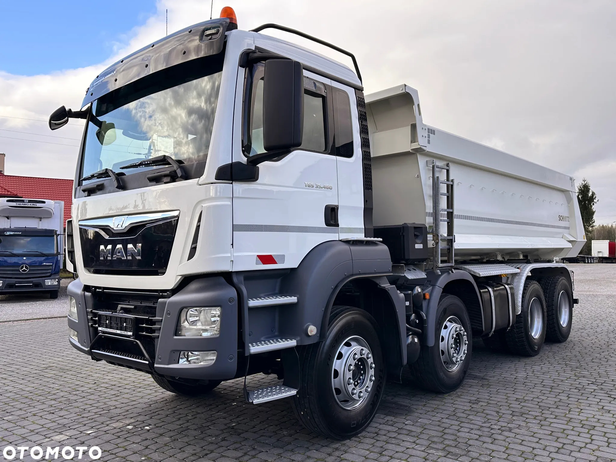 MAN TGS 35.460 8x4 WYWROTKA SCHMITZ MULDA - 14