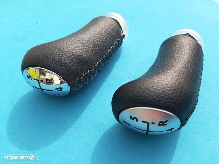 Moca manete alavanca velocidades Renault Megane, Clio, Scenic, Laguna, Modus (PELE)  NOVA - 4