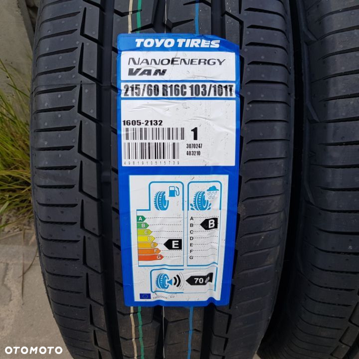 4x 215/60R16C Toyo NanoEnergy Van Nowy komplet opon letnich Poznań - 2