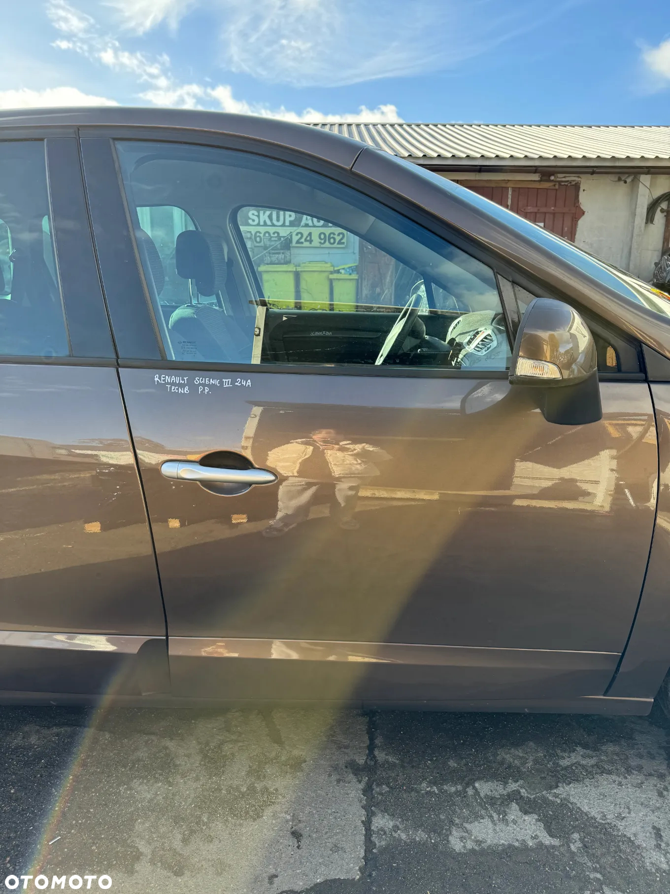 RENAULT SCENIC III DRZWI PRAWY PRZÓD PRAWE PRZEDNIE TECNB - 2