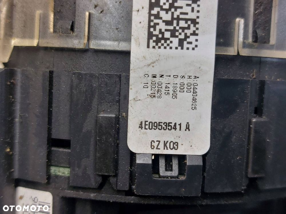 MANETKA PRZEŁĄCZNIK ZESPOLONY TAŚMA AUDI A8 D3 4E0953541A 4E0907129J - 5