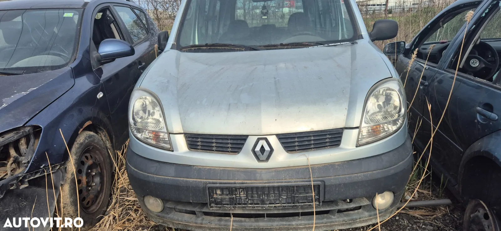 Haion cu geam luneta spate portbagaj Renault Kangoo 2002 - 3