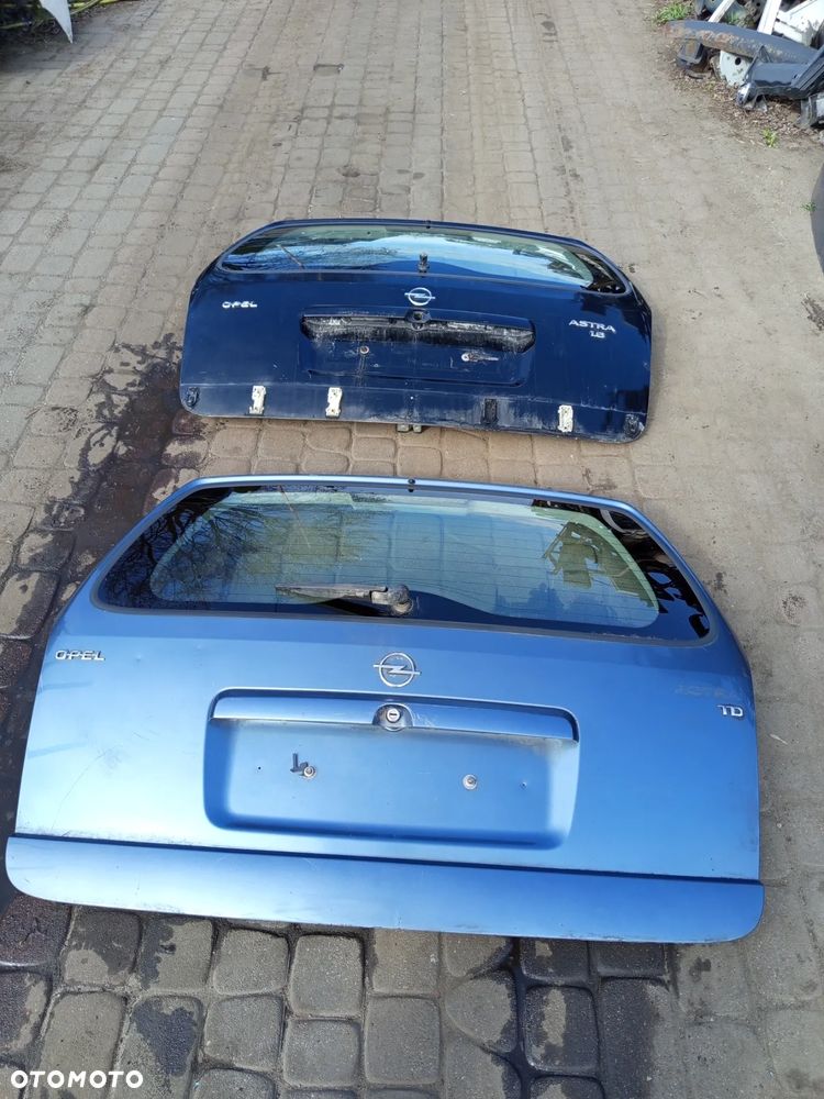KLAPA TYLNA OPEL ASTRA 2 KOMBI ZAMEK SILNICZEK STOP BLENDA - 1