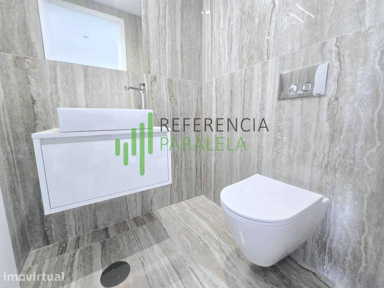 Apartamento T3 Novo, Mobilado e Equipado | Vista Mar | Madalena - Grande imagem: 5/13