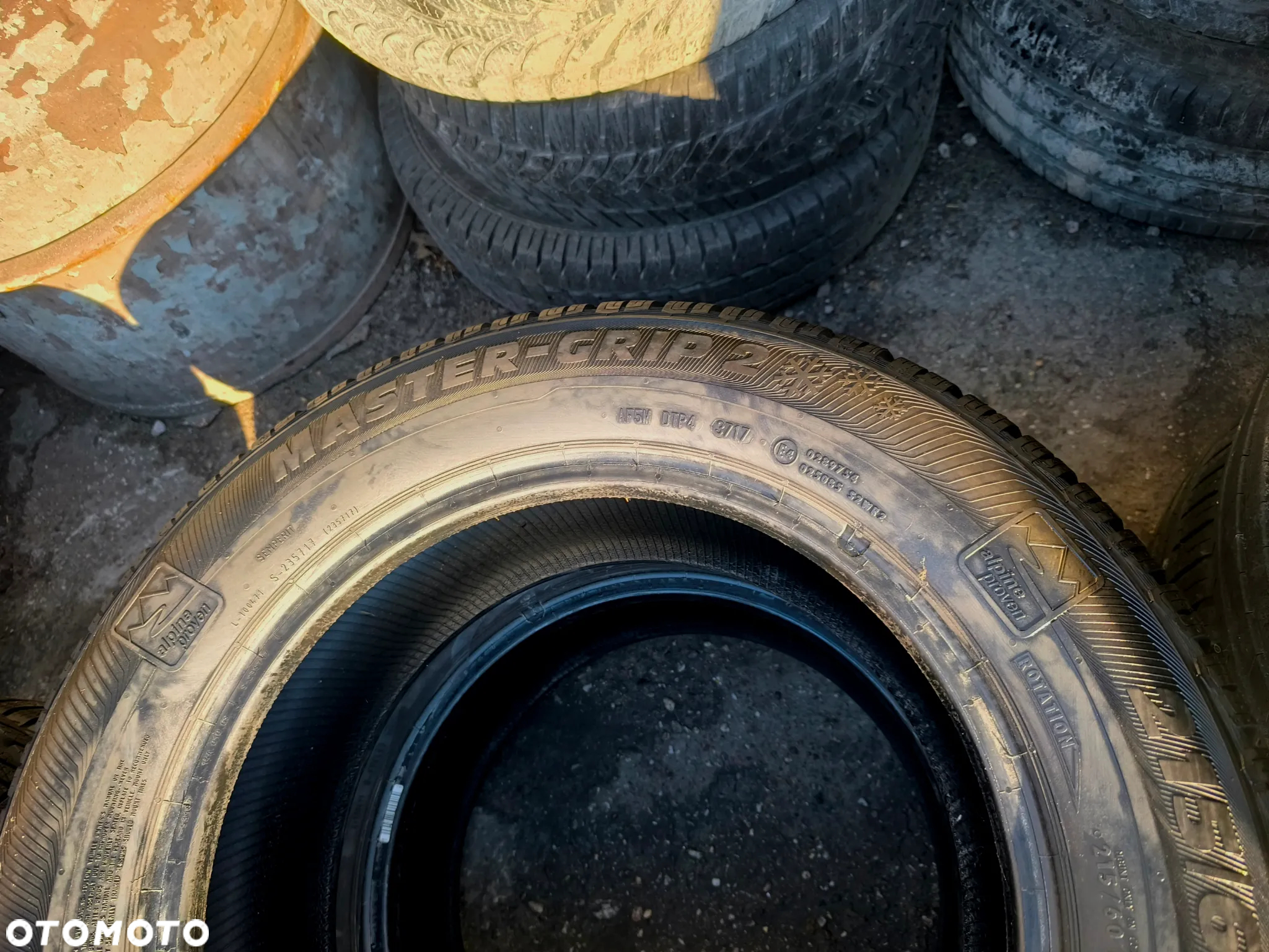 215/60R16 99H Opony Zimowe Zima SEMPERIT MASTER-GRIP 2 8,5mm J.NOWE DEMO Legnica ALU-RAD 215/60 - 11
