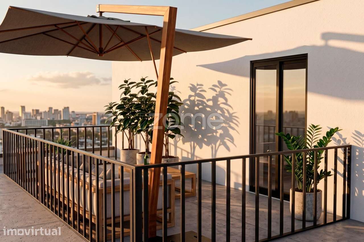 Apartamento T2 com Terraço e Estacionamento - Grande imagem: 5/19