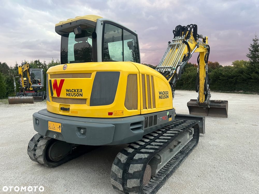 Wacker Neuson Koparka gąsienicowa KLIMA  3xramie łamane Wacker Neuson Et 90 KLIMA Deutz hydrozłącze hydrauliczne Liebherr SW33 LIKUFIX SWA33 + pilot auto hydrauliki 3 x łyżki org Liebherr 9 ton ET90 gumowe gasiennice 1 wł Cat 308 Jcb Yanmar atlas TEREX Liebherr złącze - 36
