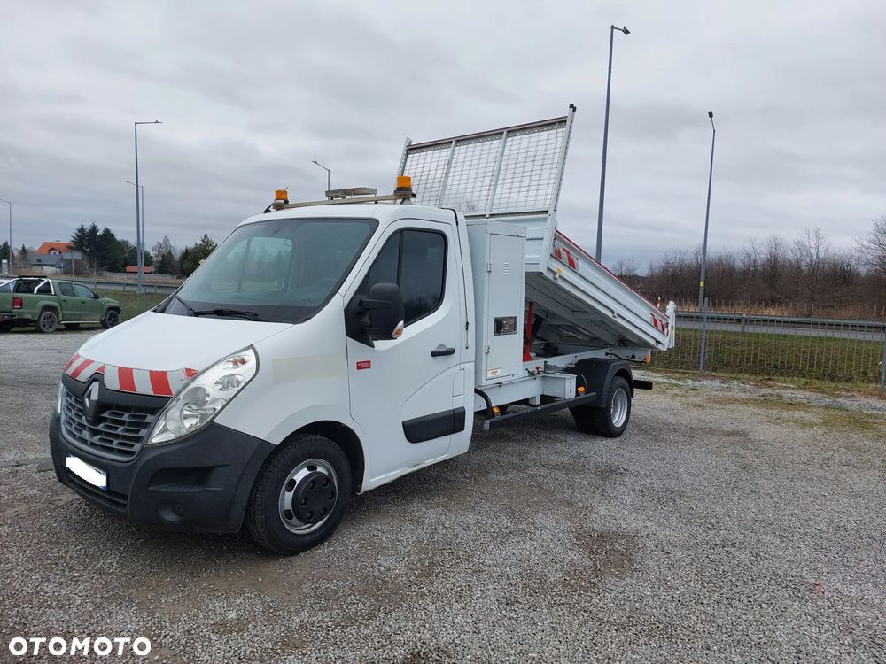 Renault Master/ wywrotka aluminiowa/ kamera cofania/ klima/ hak/ Francja - 2