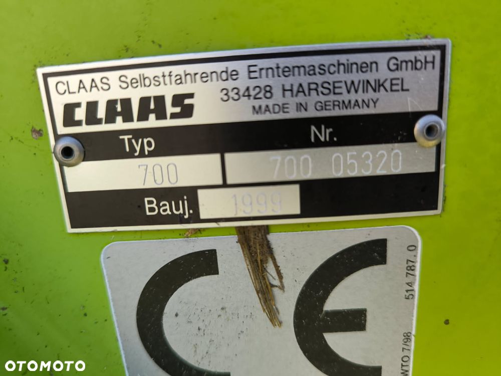 Claas c540, lexion, 5.4m - 9