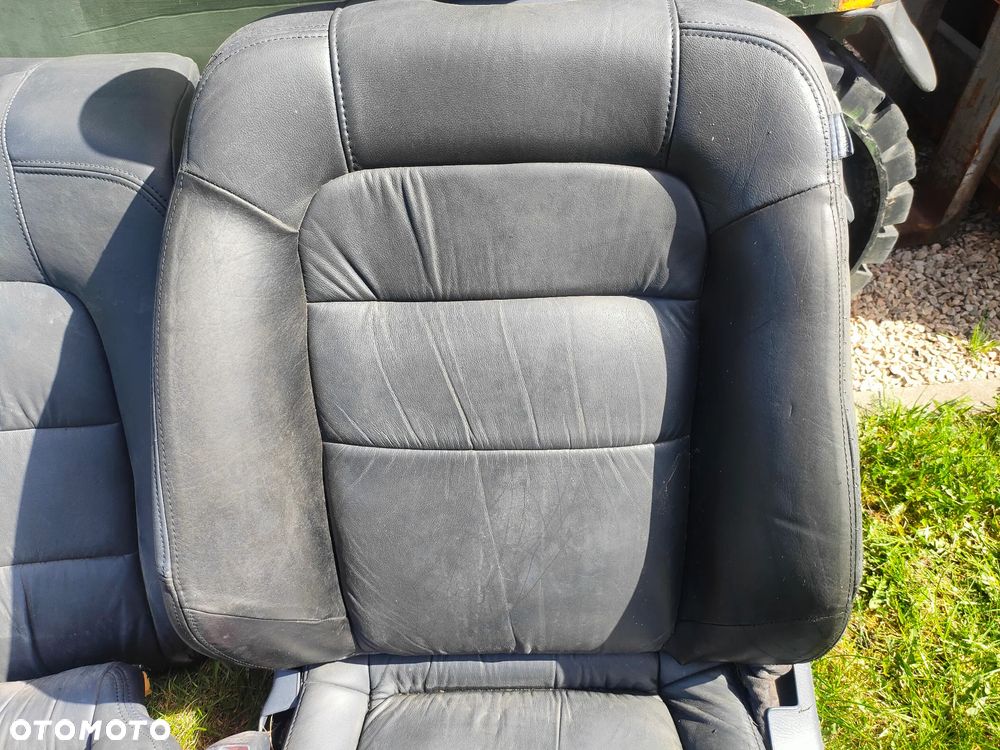 Honda Accord VI Coupe 98-02 Fotele fotel skórzane czarne komplet - 14