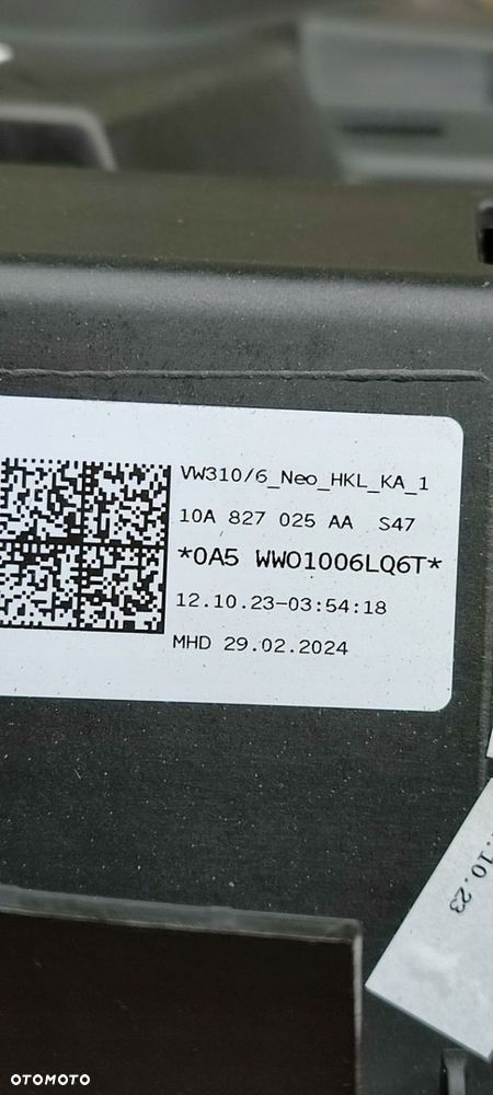 Klapa Bagażnika Vw ID3 ID.3 Czarna Bdb 10A827025AA 10A827918 Bardzo ładna - 11