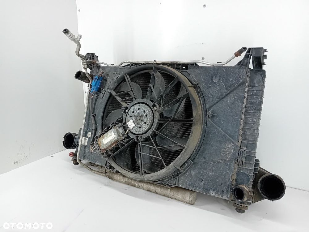 ZESTAW CHŁODNIC WODA KLIMA WENTYLATOR MERCEDES KLASA A W169 A1695000703 - 4