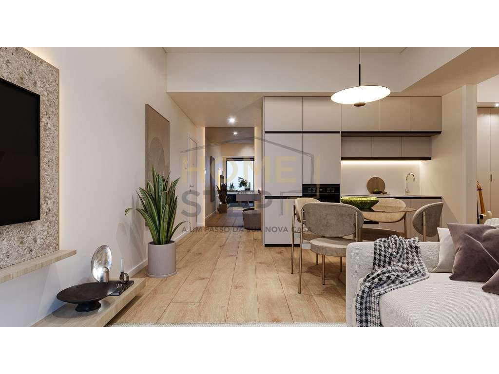 Apartamento T1 no centro de Gaia, Ed. Tetris - Grande imagem: 2/13
