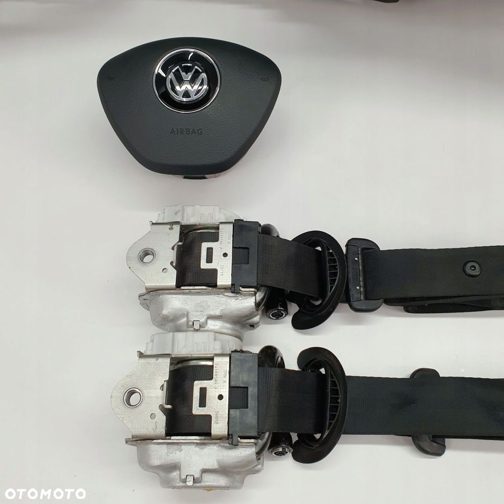 VW T-ROC DESKA ROZDZIELCZA KONSOLA KOKPIT PULPIT PODUSZKI AIRBAG AIR BAG PASY KIT SET - 9