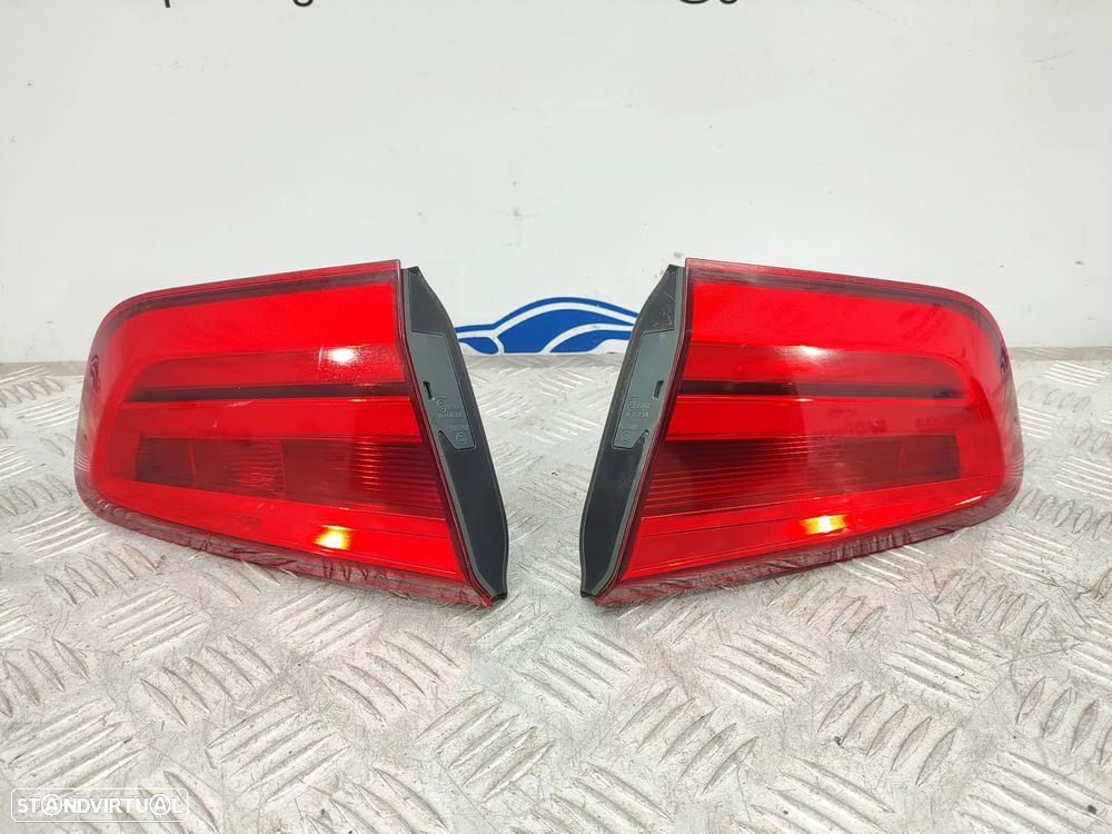Farolins Tras Traseiros Mala Esquerdo Direito Originais LED BMW Serie 1 LCI F20 5 portas F21 2 portas 7359019 7359020 2014 - 2019 - 14