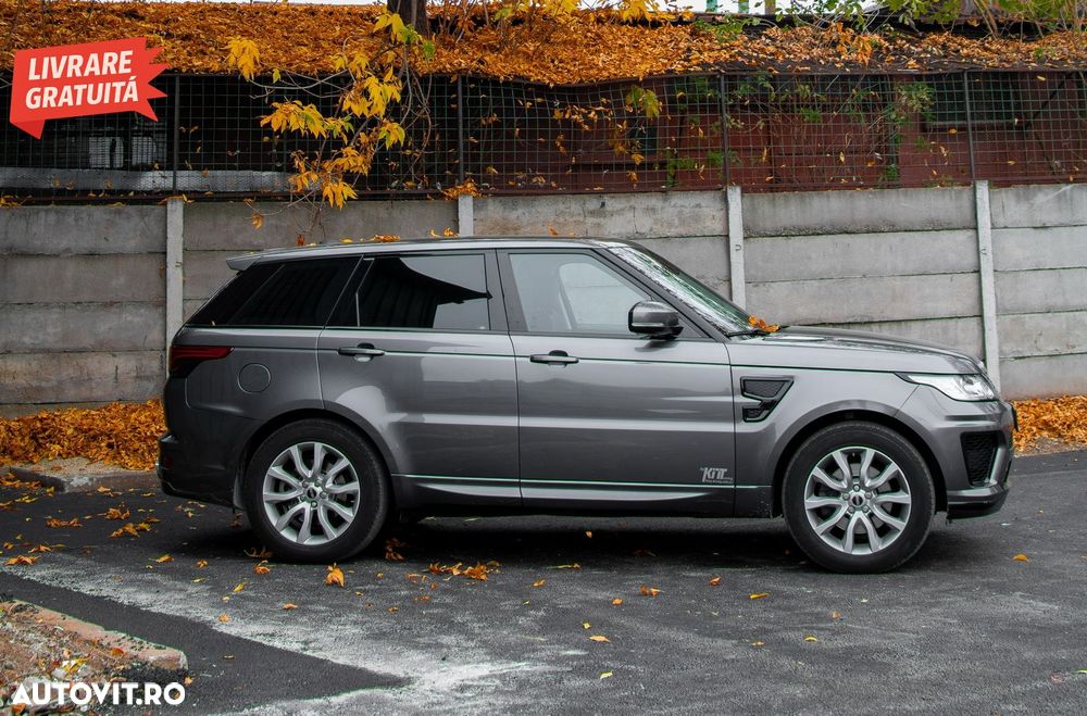 Bandouri Aripi Fata compatibile cu Land Rover Range Rove Sport L494 (2013-up) Negr- livrare gratuita - 7