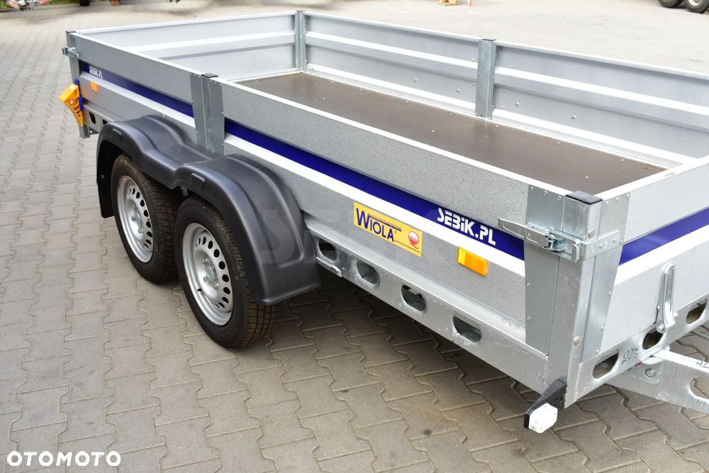 Wiola Mocna przyczepa ciężarowa W15C30 292 x 142 cm. DMC. do 1300 kg. DOSTAWA!! - 4