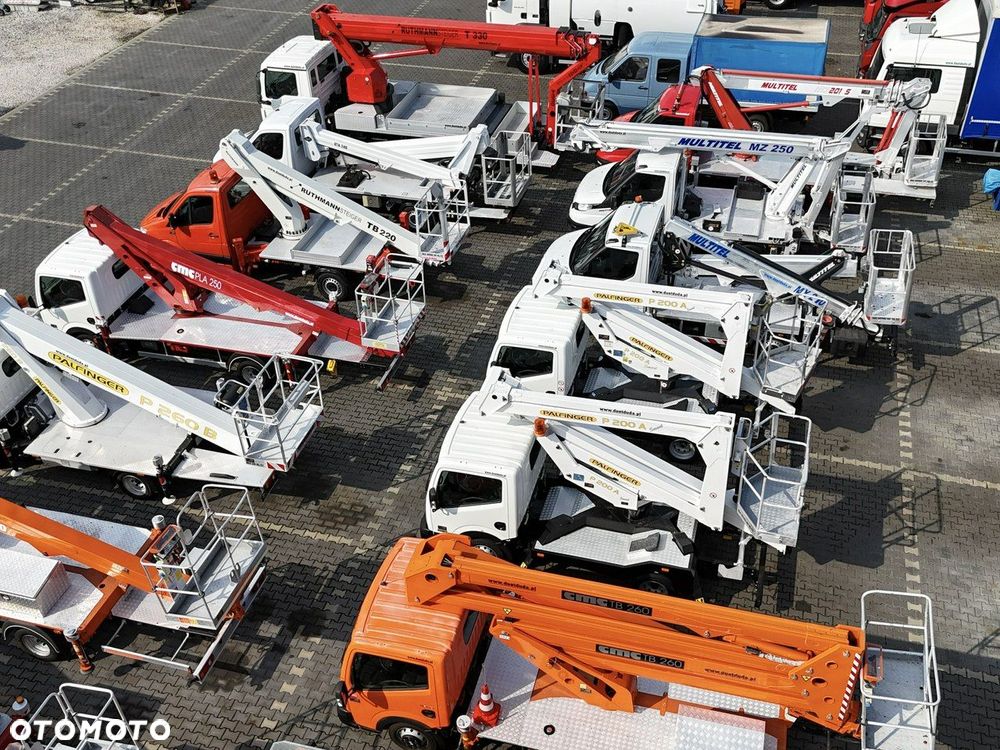 Nissan Zwyżka Podnośnik Koszowy 4X4 CABSTAR MAXITY SPRINTER - 8