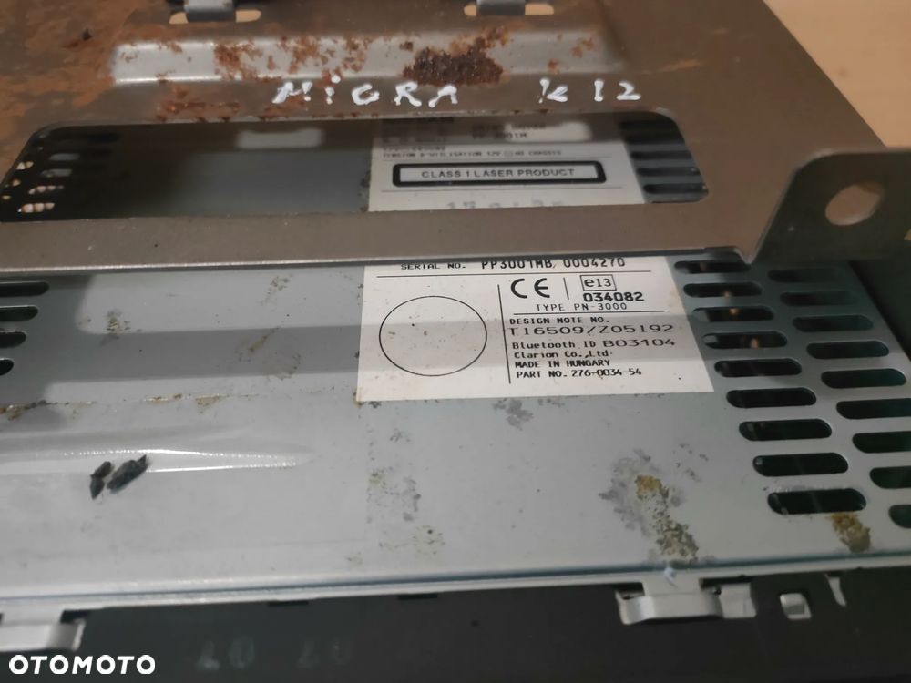 NISSAN MICRA K12 RADIO RADIOODTWARZACZ - 5