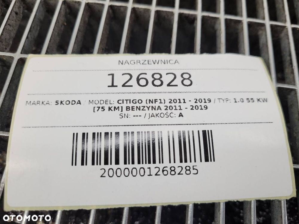 NAGRZEWNICA WENTYLATOR DMUCHAWA 6R0863815 CITIGO UP VW SKODA EUROPA 2013 - 9