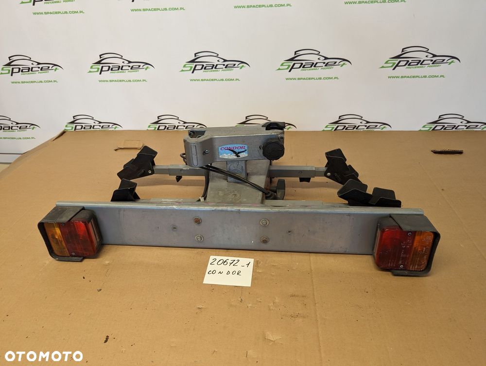 Uchwyt bagażnik rowerowy na hak Condor na 2 rowery - 2