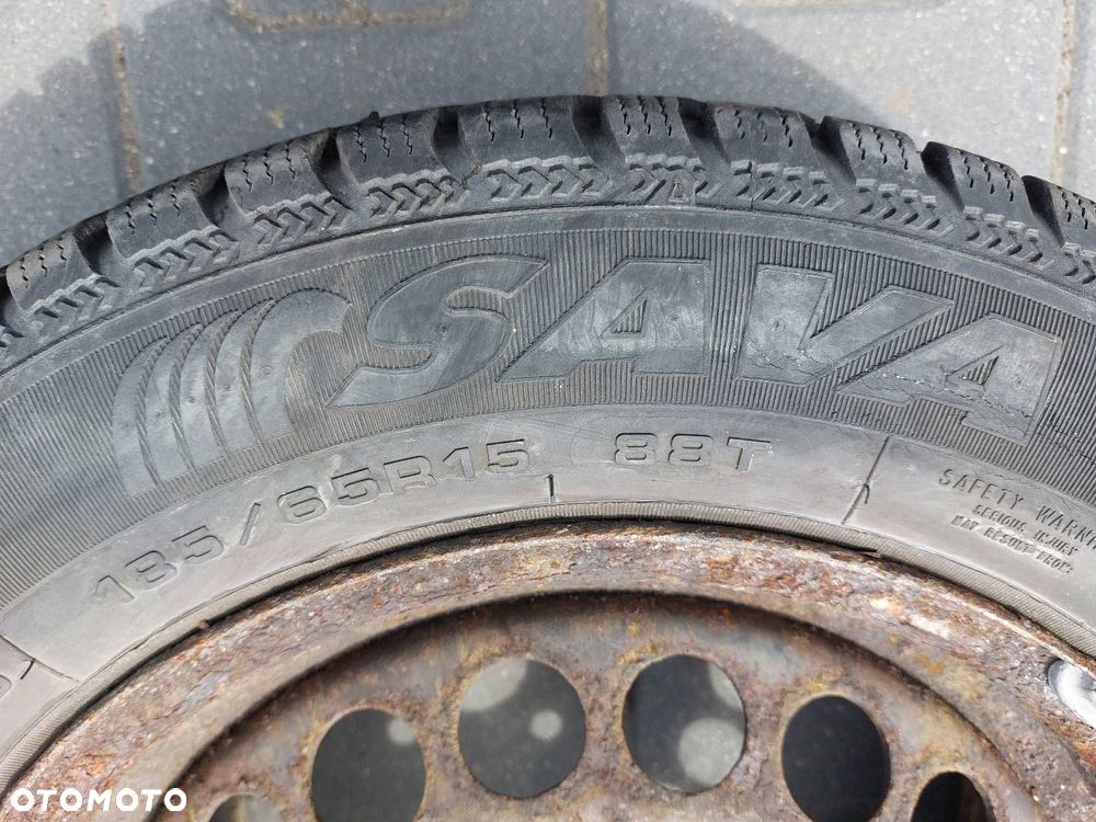 OPONY ZIMOWE 4 SZT 185/65R15 2009R SAVA ESKIMO S3 - 3