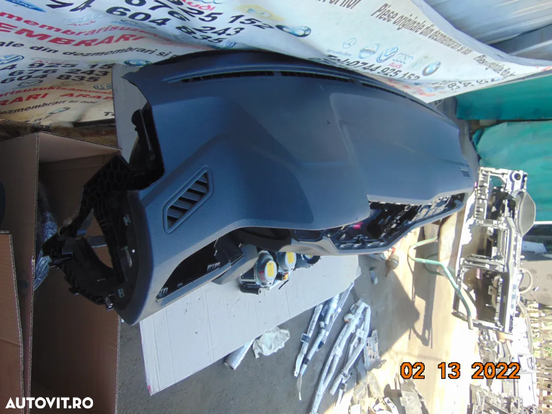 Plansa Bord VW t-Roc 2016 prezent airbag sofer pasager centuri fata stanga dreapta - 5
