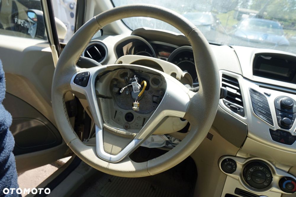 KIEROWNICA SKÓRZANA SKÓRA FIESTA VI MK6 VII MK7 8A61-3600-EJ38T3 FORD 2008-2017 - 3