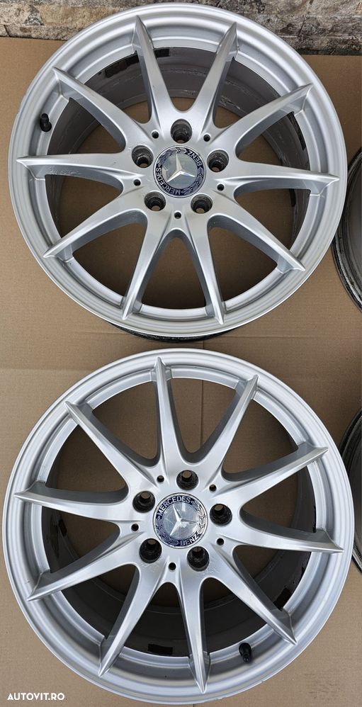 Jante Aliaj 17” 5 x 112 Mercedes A/B/C/E-Klasse /CLA/GLA/GLC/GLE/GL - 2