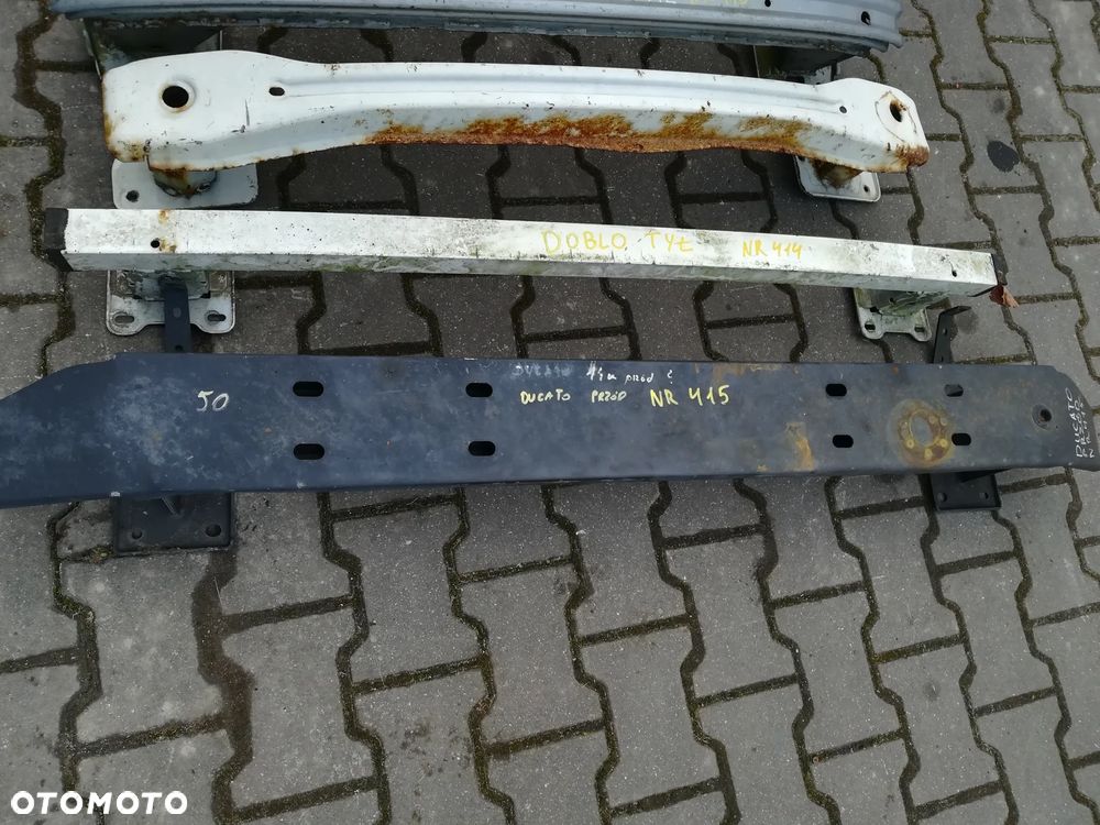 BELKI ZDERZAKA FIAT PRZÓD TYŁ - 8