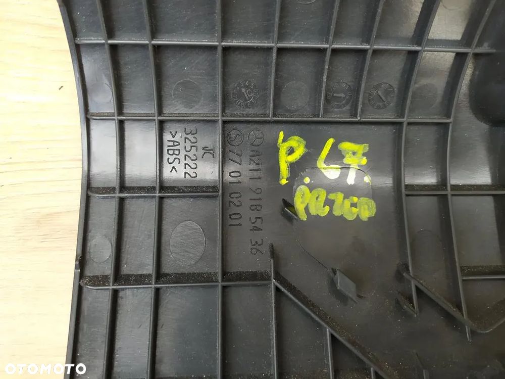MERCEDES W211 SCHOWEK KLAPKA FOTELA KIEROWCY PASAŻERA - 7