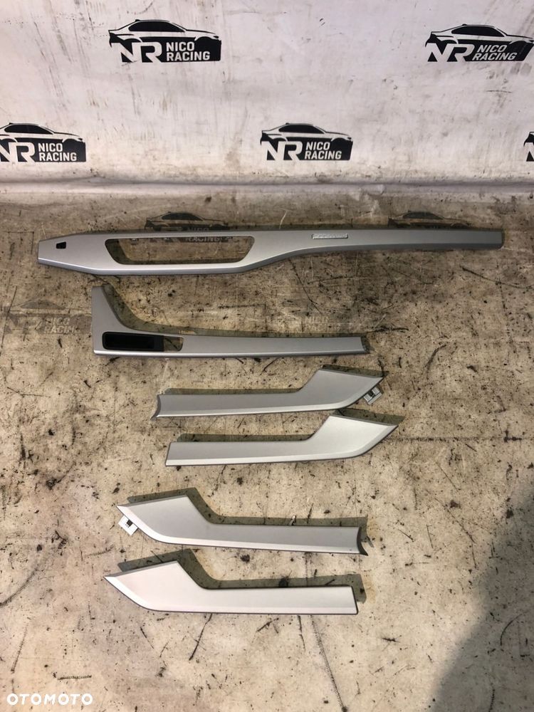 DEKORY WNĘTRZA AUDI A4 B9 AVANT SZARE ZWYKŁE - 1