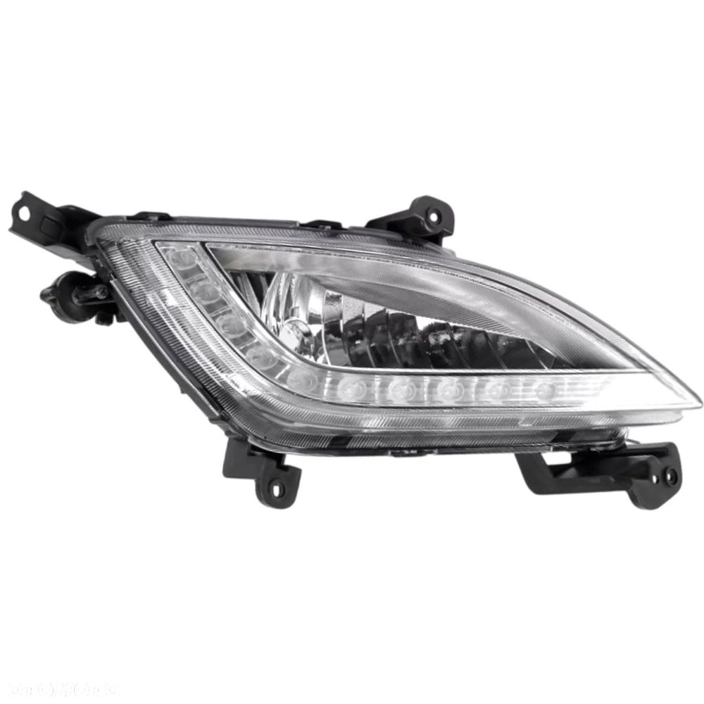 HYUNDAI i30 II 2011-2017 LAMPA PRZECIWMGIELNA HALOGEN LED PRAWA 92202A6110 - 3