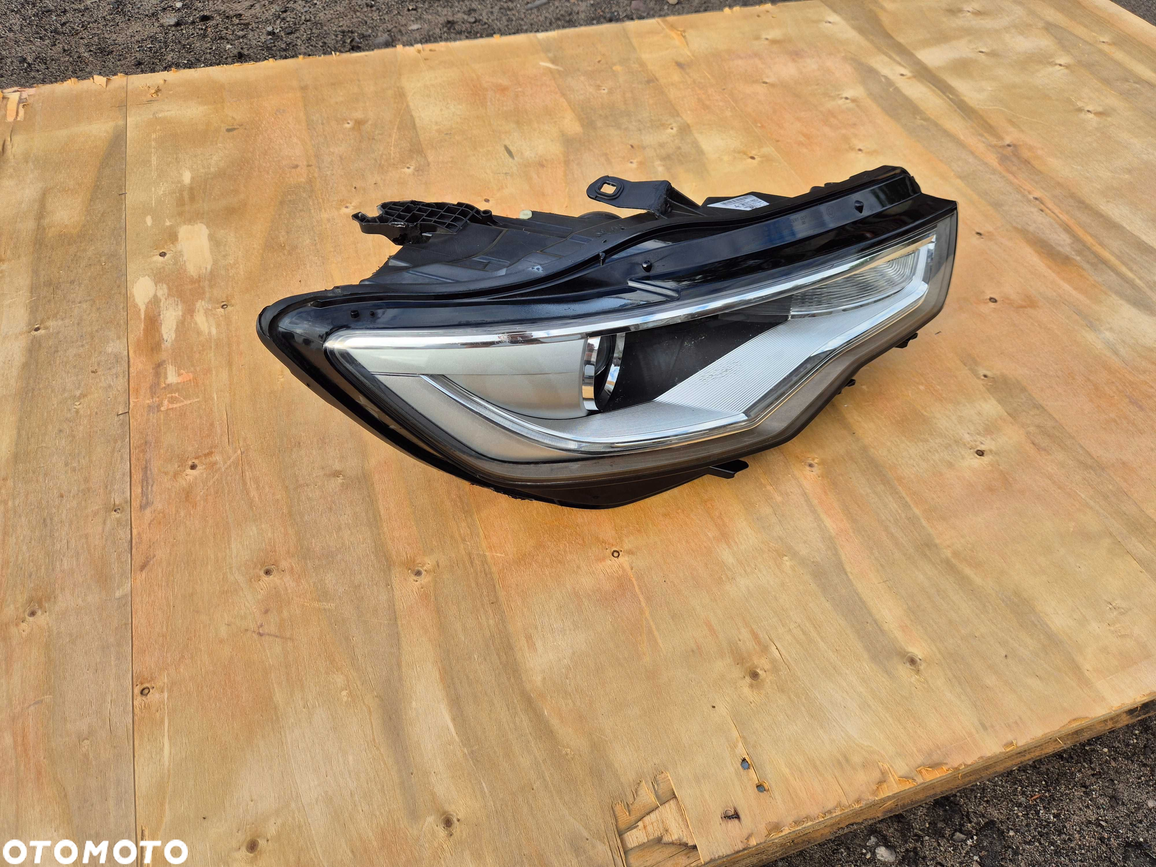 Prawa Przednia Lampa Reflektor Audi A6 S6 C7 Oryginał Europa Xenon LED - 3
