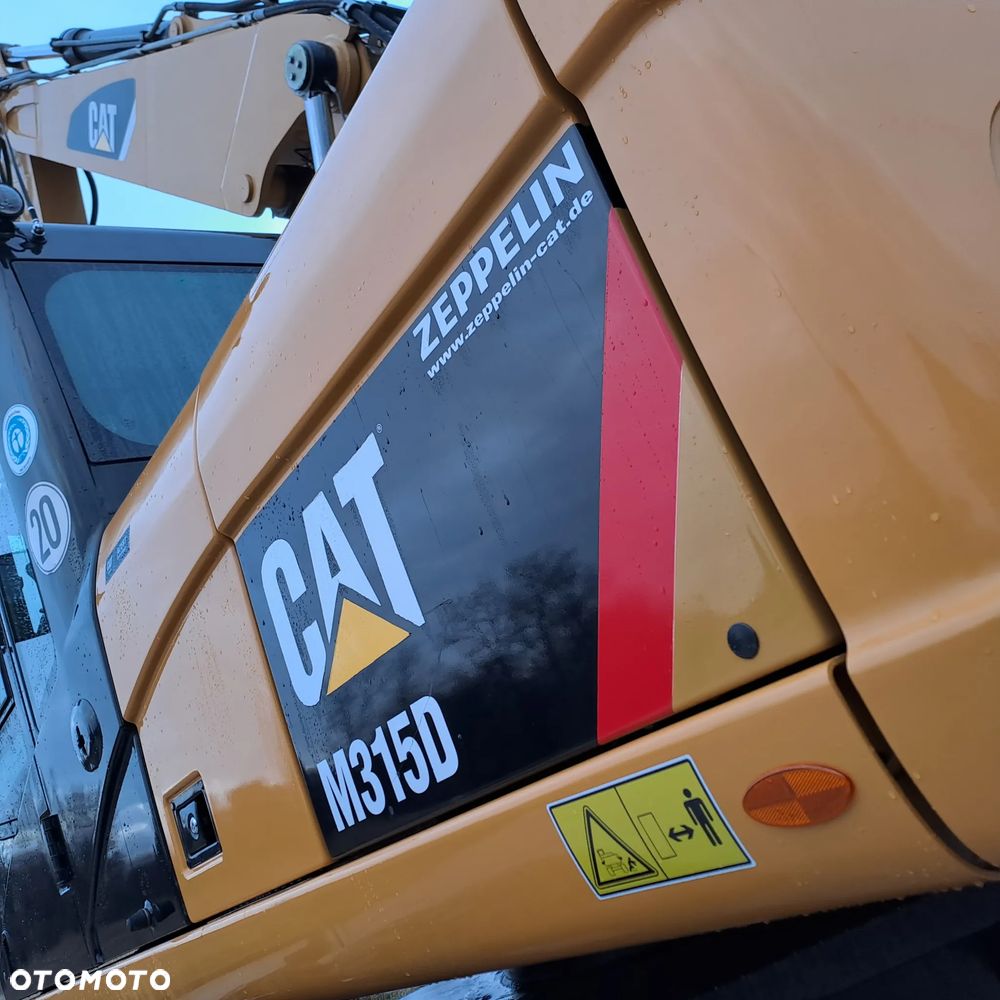 Caterpillar M315D Koparka kołowa 9600 MTG / Z Niemiec / Skarpówka / Verachtert WYJĄTKOWY STAN !!! - 23