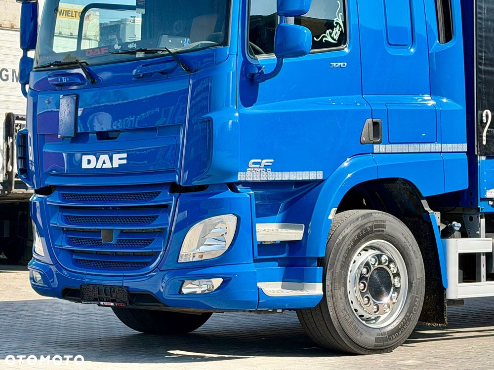DAF CF 370 / BURTO - FIRANKA / WINDA / 18 EUROPALET / EURO 6 / SYPIALKA / AUTOMAT / SPROWADZONY - 9