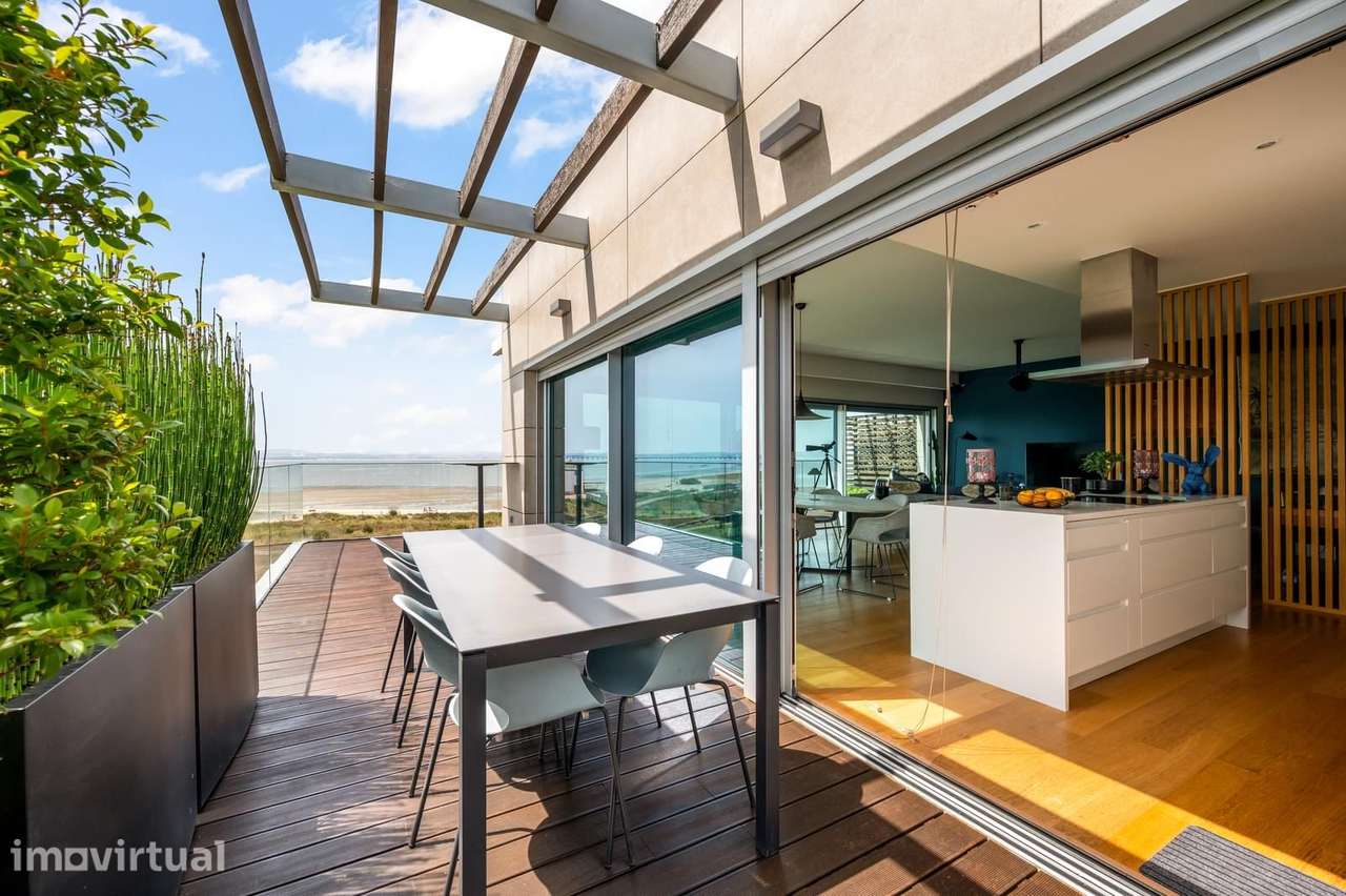 Penthouse T3 com piscina, Alcochete - Grande imagem: 5/39