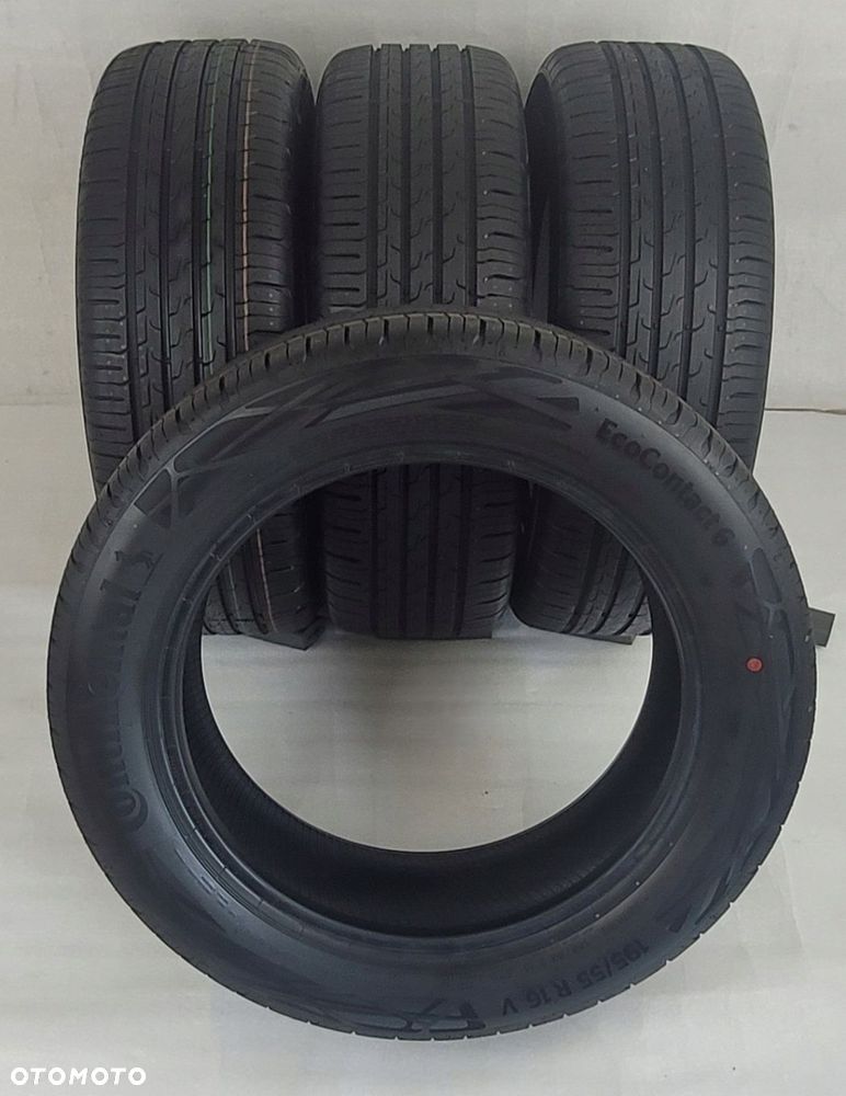 4x NOWE OPONY CONTINENTAL ECOCONTACT 6 195/55R16 195 55 R16 87V 2025 - 6
