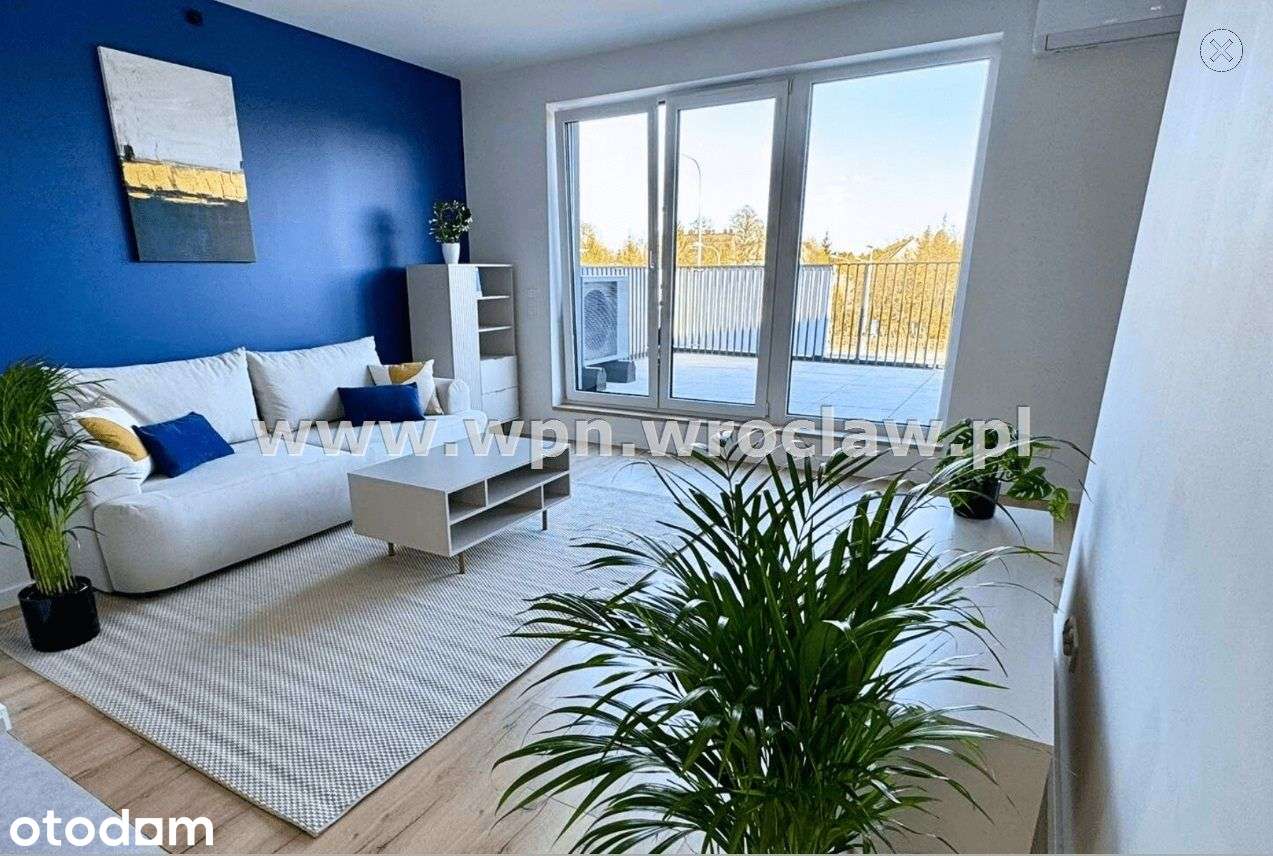 Apartament wykończony pod klucz, taras Ołtaszyn