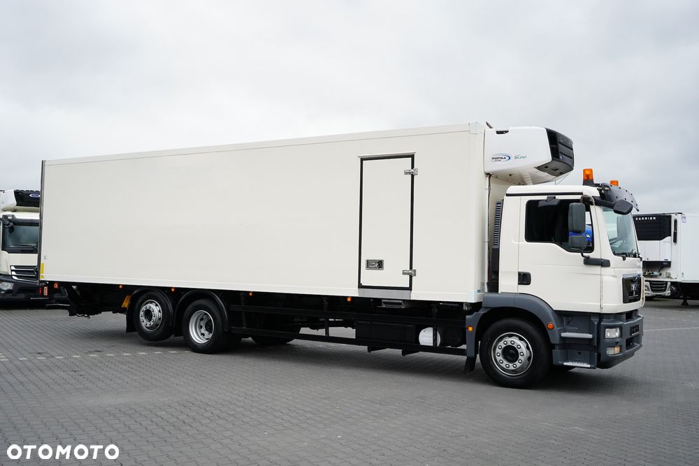 MAN TGM / 26.340 / EURO 5 / CHŁODNIA + WINDA / 24 PALETY / OŚ SKRĘTNA - 4
