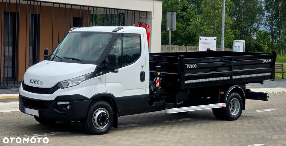 Iveco ❗️❗️DAILY 3.0 150Km 70C17 JAK NOWY ❗️❗️84 TYŚ PRZEBIEGU / ORYGINALNY WYWROT / HDS BEFFARD 1700A / WYWROT 3 STRONY / PIERWSZY WŁASCICIEL / NAVI / KAMERA COFANIA / TEMPOMAT / BLIŹNIAKI / WYSOKA BURTA / PRZYSTAWKA / WERSJA WZMOCNIONA / SERWIS ASO / SALON POLSKA / JAK Z SALONU - NOWY - / UNIKAT ❗❗ - 13