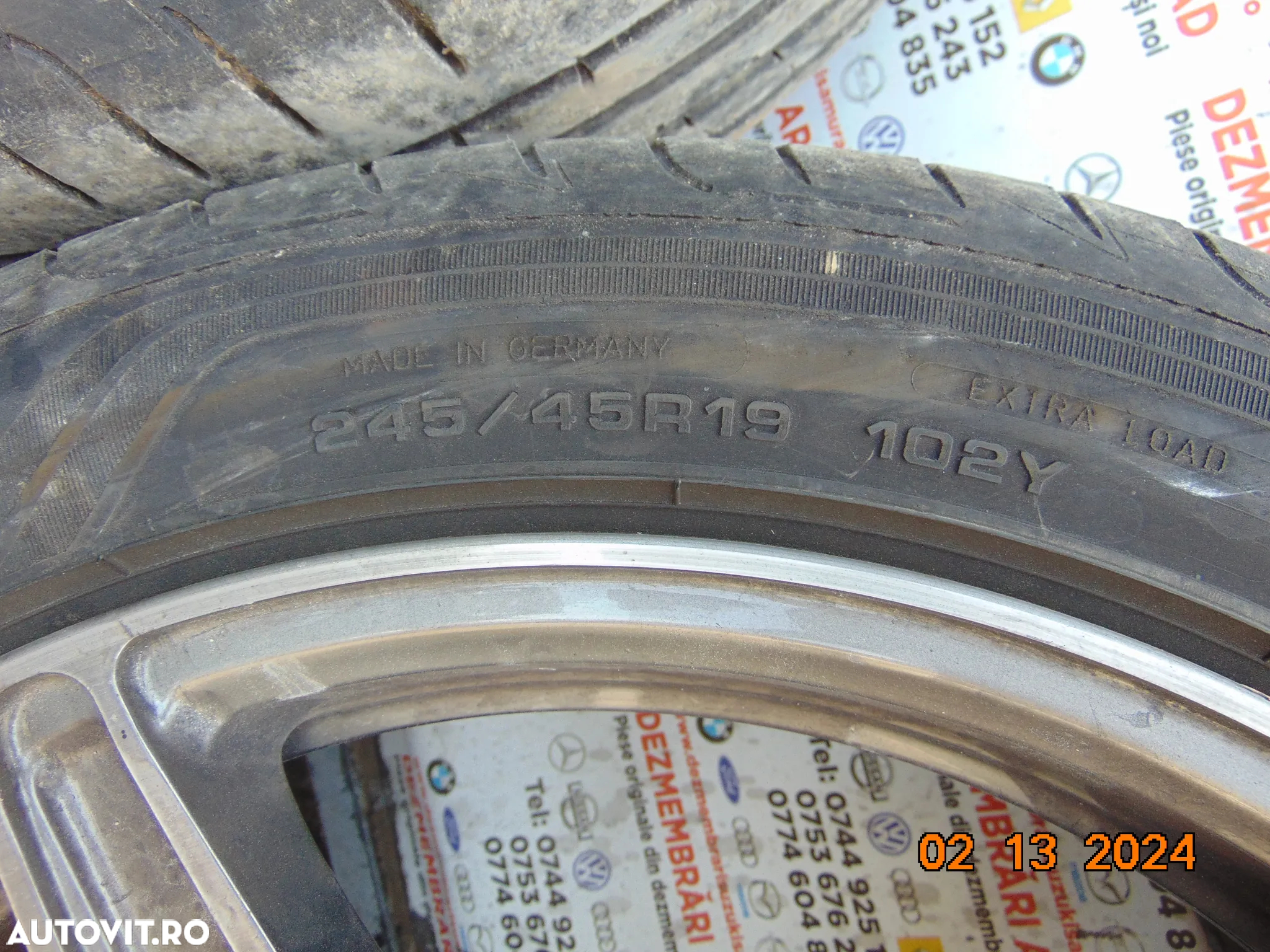 Jante Hyundai Tucson r19 santa fe Kia sorento Sportage Mazda nissan honda r19 jante cu anvelope vara jante aliaj aluminiu r19 japoneze - 6