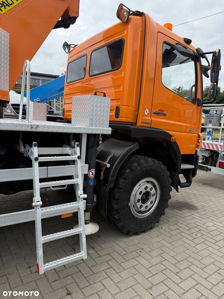 Mercedes-Benz 922 Podnośnik Koszowy Zwyżka Blokady Mostu !!! 4x4 Palfinger P180 Izolowany Kosz UDT Pilot jak Wumag Ruthmann Gsr - 10