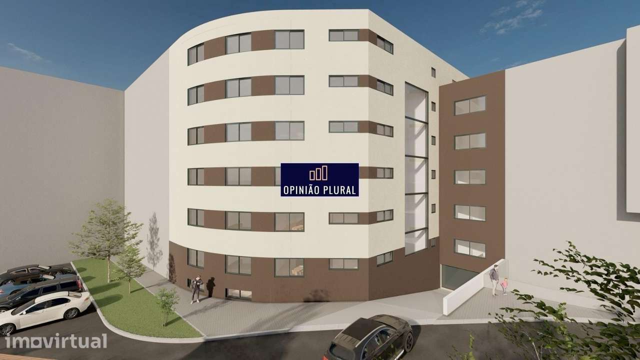 Elegante Apartamento T2 Moderno Novo à Venda em Vilar do Paraíso - Grande imagem: 2/14