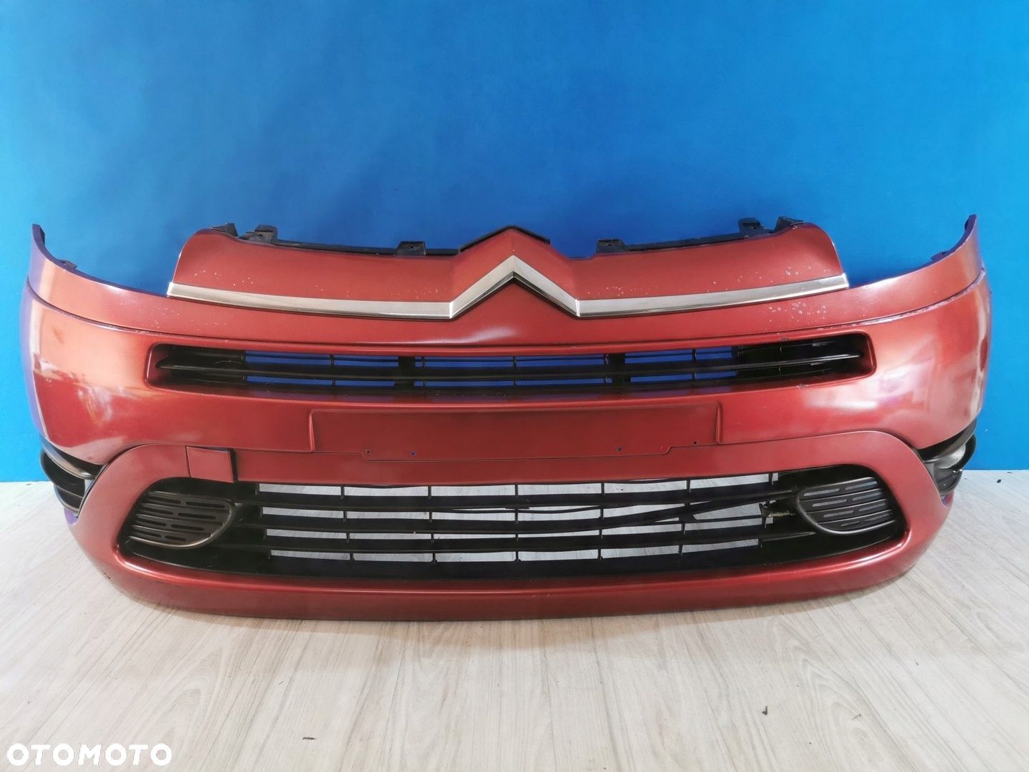 Citroen C4 Grand Picasso 06/10 zderzak przód przedni EKQD - 1