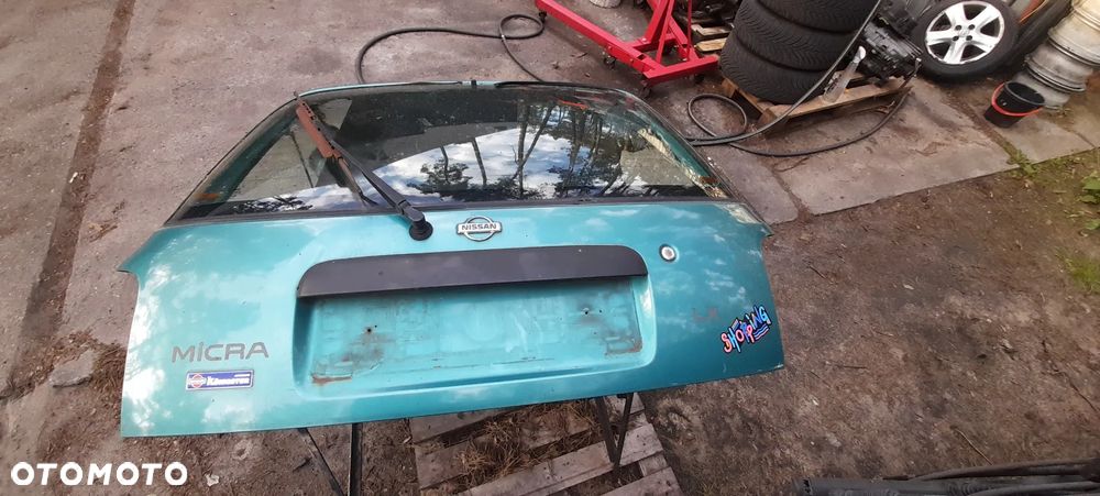 Micra k11 Klapa Bagażnika Kompletna Lakier FJ1 - 1