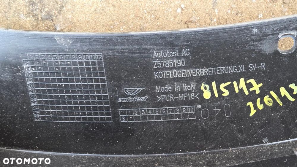 NOWE Oryginalne Listwa Listwy poszerzające Mitsubishi L200 Pur  Z5785190 - 17