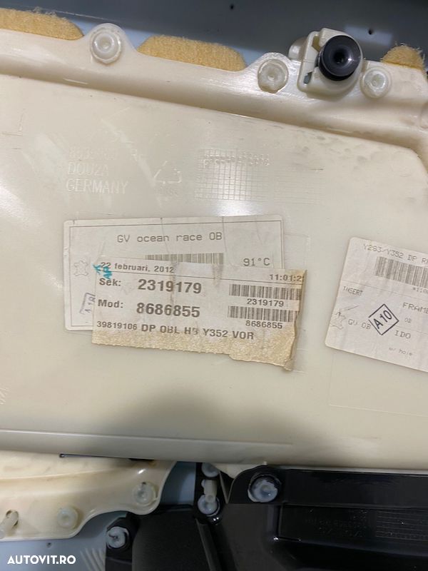 Fata de usa dreapta spate Volvo S60 V60 2010-2014 OCEAN RACE 8635880 8635883 - 11