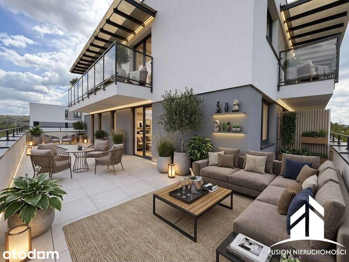 Mieszkanie 3-pokoje + taras 55 m² | Rzeszów, Biała