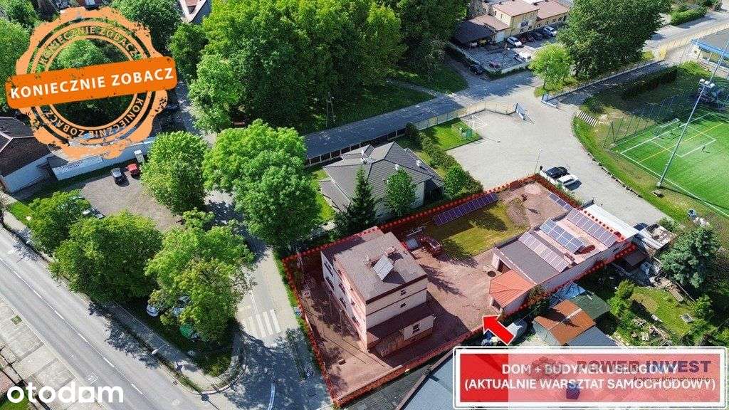 Dom+Bud. Usługowy/Bardzo Niskie Koszty Użytkowania